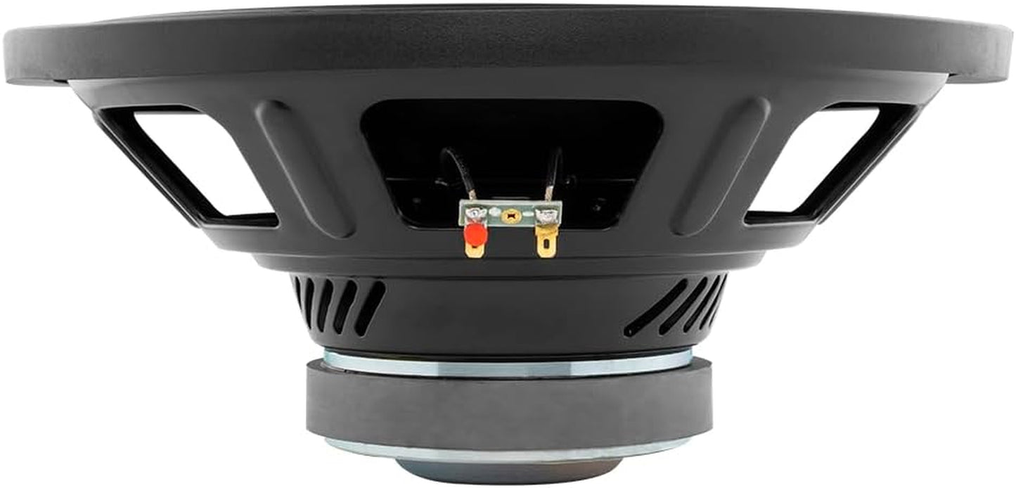 SLC-MD12 Subwoofer in Black - 12-Inch Speaker, 500W Max Power, 250W RMS Power, ACCAW 4 Layer Voice Coil, Black Steel Frame, SVC, 4 Ohm Impedance, Ferrite Magnet (1 Speaker)